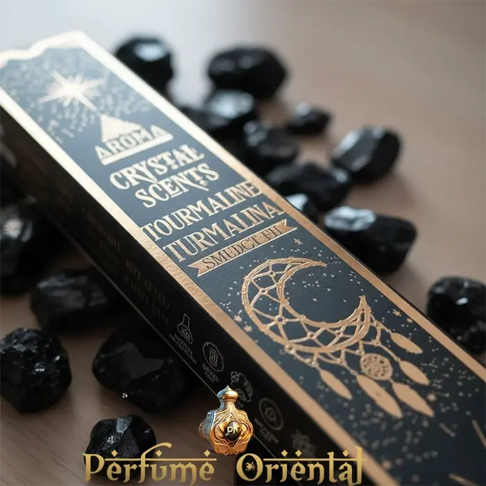 AROMA Incienso Crystal Turmalina 25g con Piedra Natural - Image 3