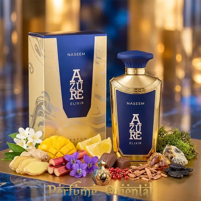 AZURE ELIXIR – NASEEM Elixir Collection EDP 100ml | Perfume Árabe Masculino Sin Alcohol - Image 2
