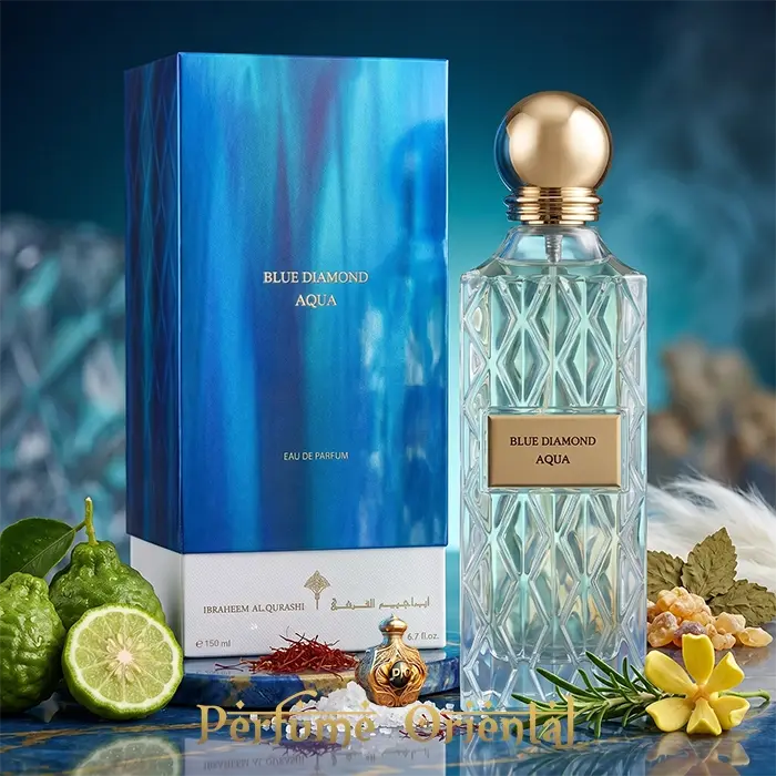 BLUE DIAMOND AQUA de IBRAHIM AL QURASHI (IBRAQ)-150ML-Unisex - Image 2