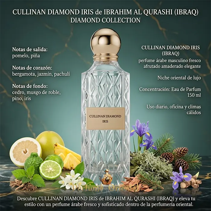 CULLINAN DIAMOND IRIS de IBRAHIM AL QURASHI (IBRAQ)-150Ml-Hombre - Image 3