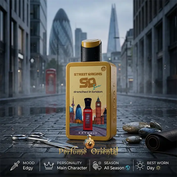 DRENCHED IN LONDON Street Origins by Fragrance World Extrait de Parfum 75 ml - Image 3