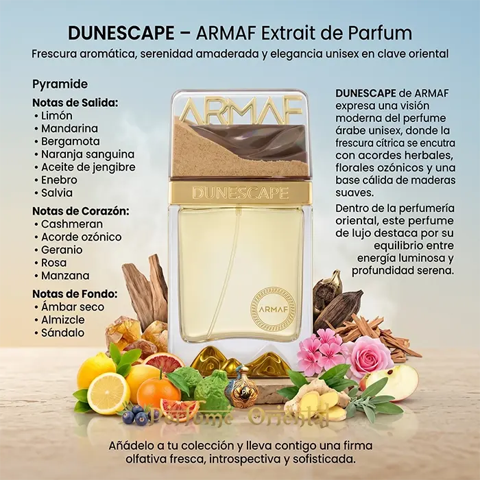 Perfume DUNESCAPE Extrait de Parfum 100ml– ARMAF - Image 3