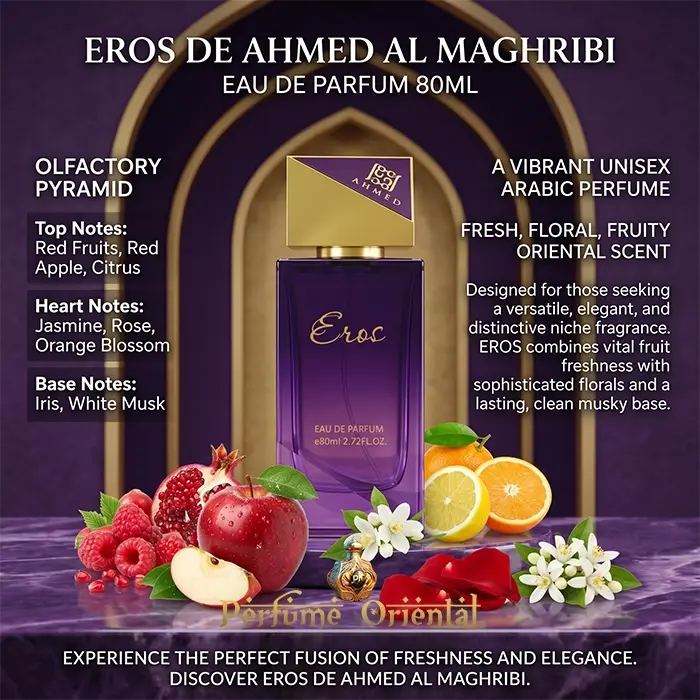 Perfume EROS-AHMED AL MAGHRIBI EDP 80ML-Unisex - Image 3