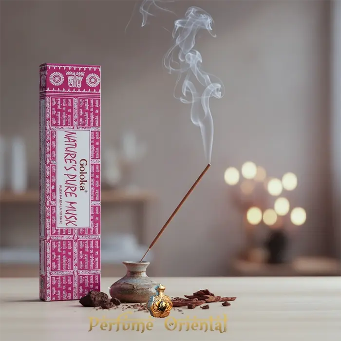 GOLOKA Nature Musk Incienso Masala 15g - Image 2