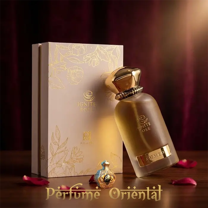 IGNITE ROSE – AHMED AL MAGHRIBI EAU DE PARFUM 100ML - Image 3
