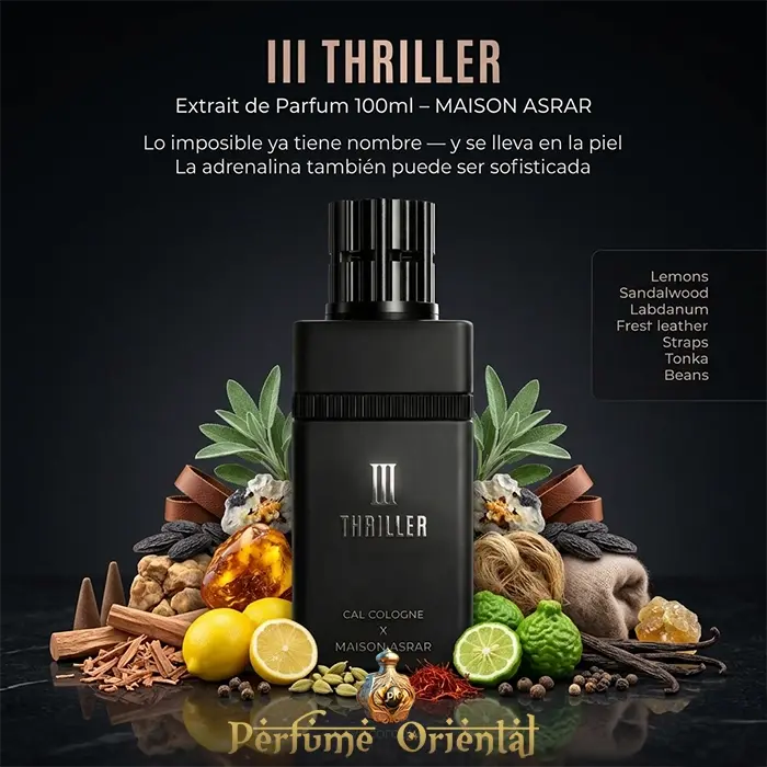 III THRILLER Extrait de Parfum 100ml – MAISON ASRAR - Image 3