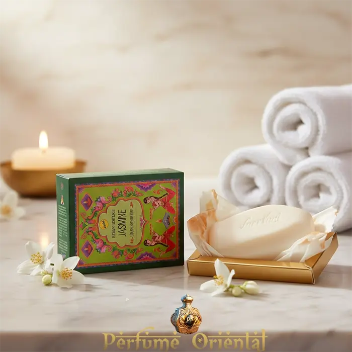 Indian Heritage Jasmine Jabón Natural de Lujo 125g - Image 3