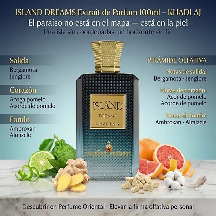 ISLAND DREAMS Extrait de Parfum 100ml – KHADLAJ - Image 3
