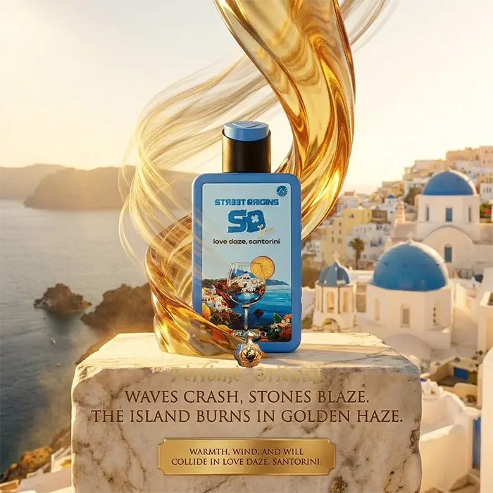 LOVE DAZE, SANTORINI Street Origins by Fragrance World Extrait de Parfum 75 ml - Image 4