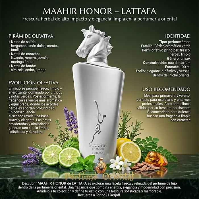 Perfume MAAHIR HONOR – edp 100ml -Lattafa - Image 3