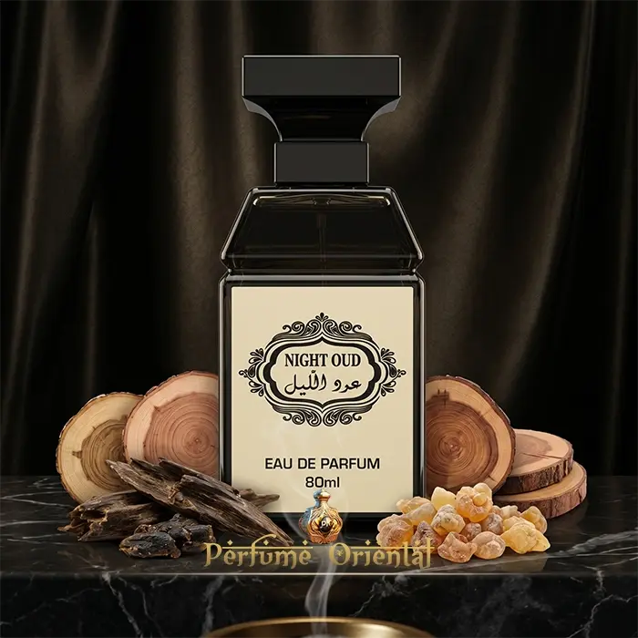 Perfume NIGHT OUD DE FRAGRANCE WORLD EDP 80ML-Unisex