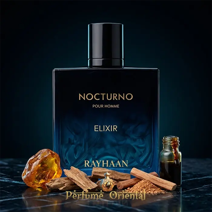 Perfume NOCTURNO ELIXIR - RAYHAAN Edp- 100ML para Hombre