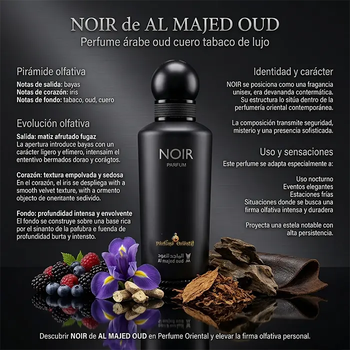 Perfume NOIR de AL MAJED OUD-150ML-Unisex - Image 3