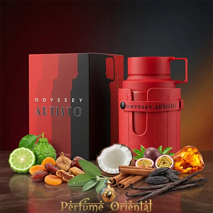 Perfume ODYSSEY ARTISTO THE RED EDITION de ARMAF-100ml - Image 2