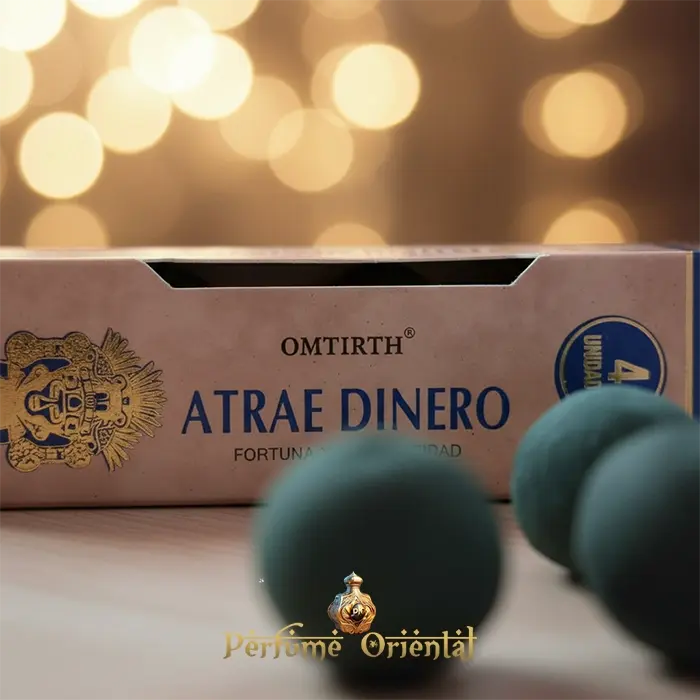 OMTIRTH Esferas Mágicas Atrae Dinero x4 Resinas Naturales - Image 3