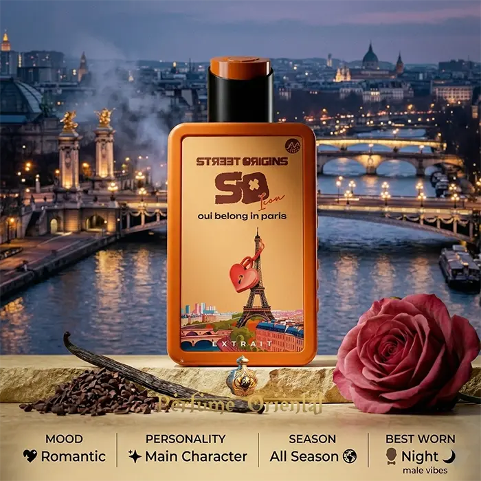 OUI BELONG IN PARIS Street Origins by Fragrance World Extrait de Parfum 75 ml - Image 3