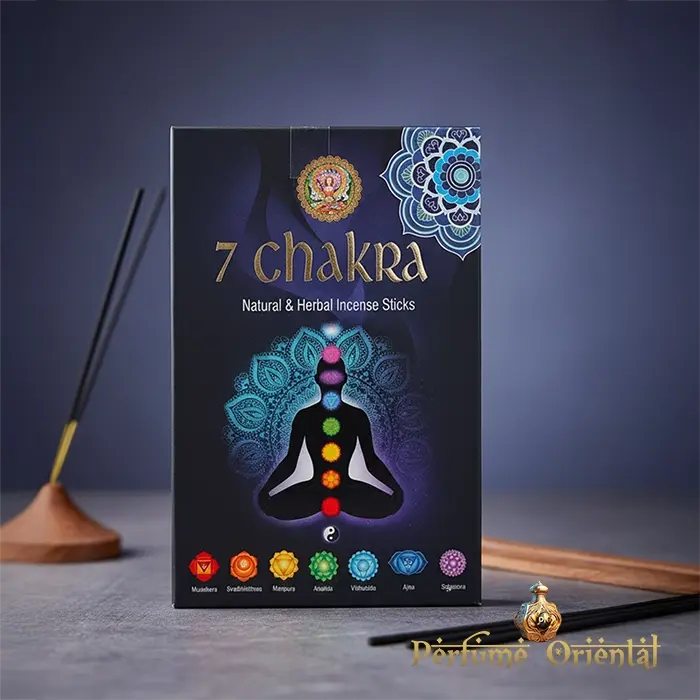 Pack de Incienso 7 Chakras de Karnataka Fragrance - Image 2
