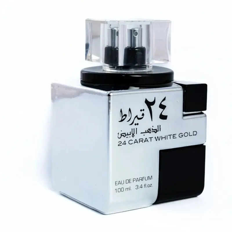 Perfume 24 CARAT WHITE GOLD- Lattafa - Image 3