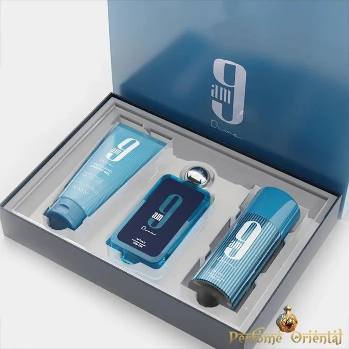 Perfume 9 AM DIVE-Gift Set-3pc-AFNAN - Image 2