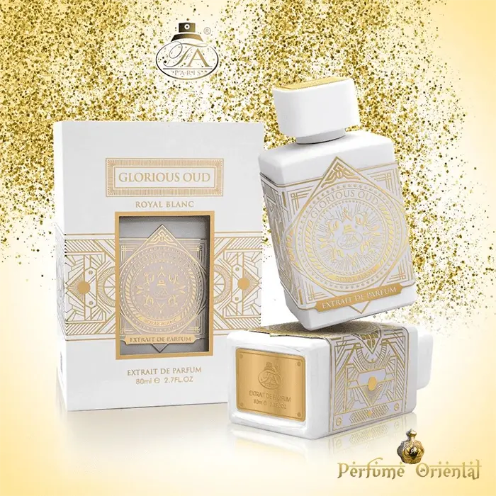 Perfume GLORIOUS OUD ROYAL BLANC-Extrait De Parfume-Fragrance World - Image 2