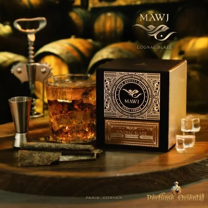 Perfume MAWJ COGNAC BLAZE- 100ml-Paris Corner - Image 2
