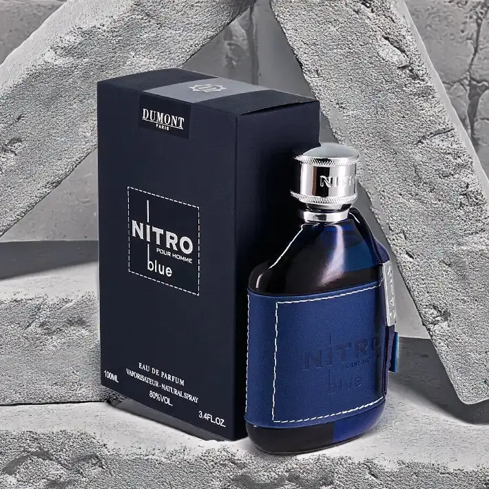 Perfume NITRO BLUE for Men-Dumont Paris - Image 2