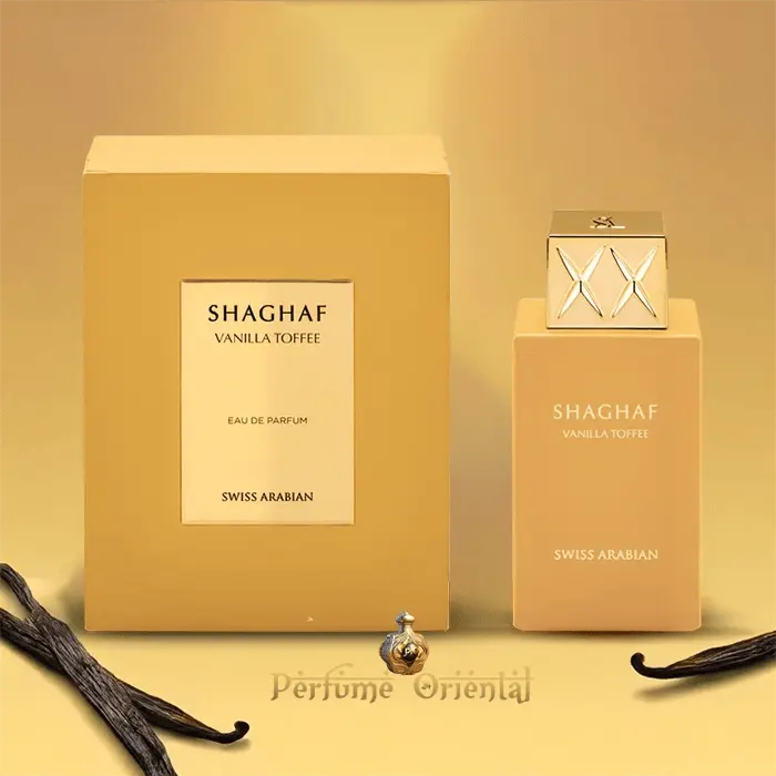 Perfume SHAGHAF VANILLA TOFFEE-75ml-Swiss Arabian - Image 2