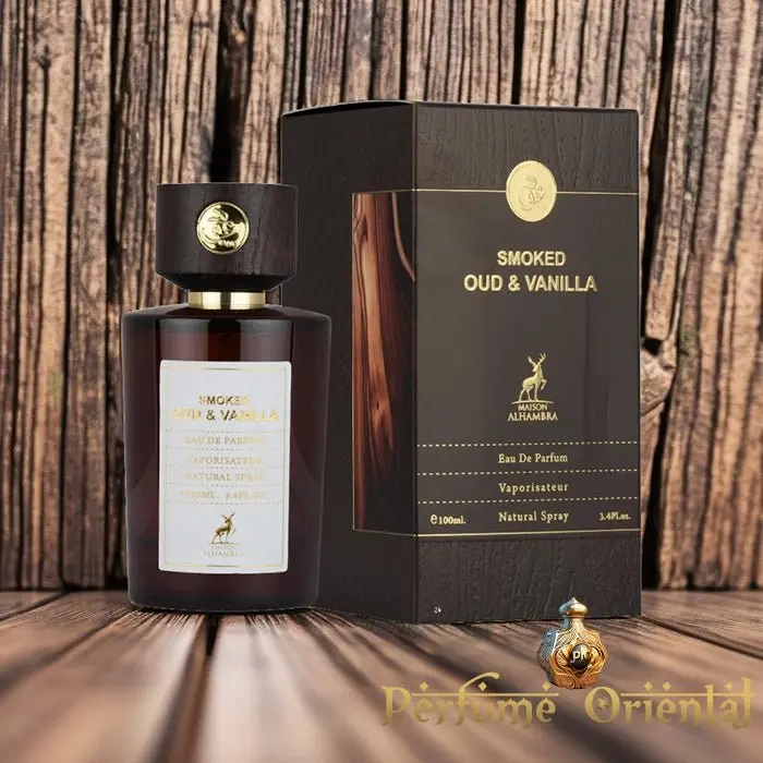 Perfume SMOKED OUD & VANILLA-edp -100ml-Maison Alhambra - Image 2