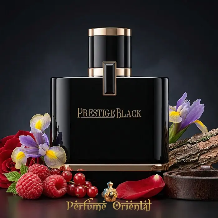Perfume PRESTIGE BLACK de AL MAJED OUD 100ml-Unisex