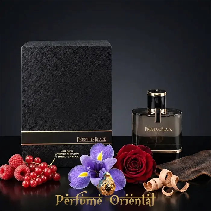 Perfume PRESTIGE BLACK de AL MAJED OUD 100ml-Unisex - Image 2