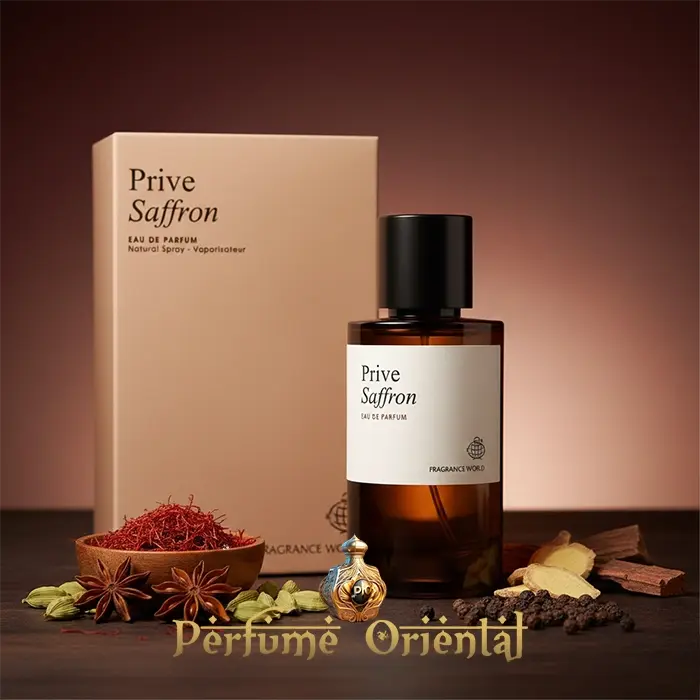 Privé Saffron – Fragrance World Eau de Parfum 60ml - Image 2