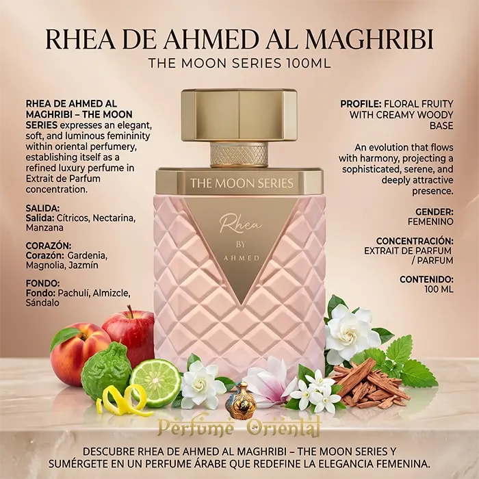 Perfume RHEA- AHMED AL MAGHRIBI THE MOON SERIES -100ML-Mujer - Image 3