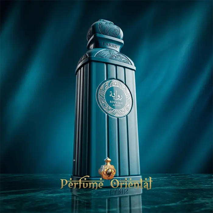 Perfume RIWAYAH AZURO – FARIIS EXTRAIT DE PARFUM-100ml -Unisex - Image 4