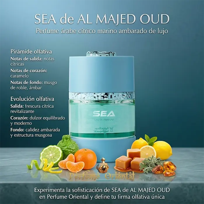 Perfume SEA de AL MAJED OUD-75ml-UNISEX - Image 3
