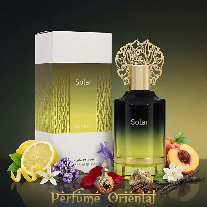 SOLAR AQUA – NASEEM EDP 55ml | Perfume Árabe Femenino Sin Alcohol - Image 2