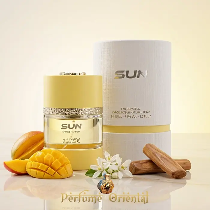 Perfume SUN de AL MAJED OUD-75ML- Unisex Floral - Image 2