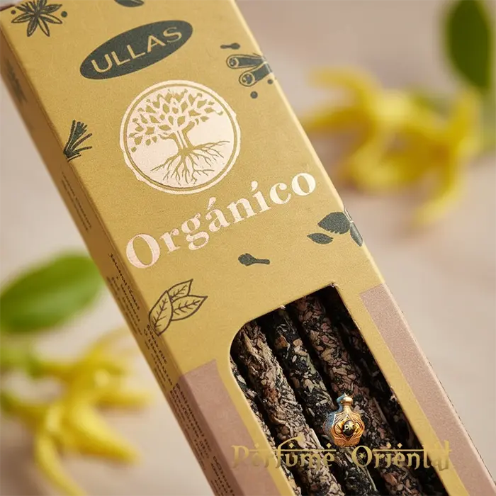 ULLAS Incienso Orgánico Ylang Ylang 25g Varillas Naturales - Image 3