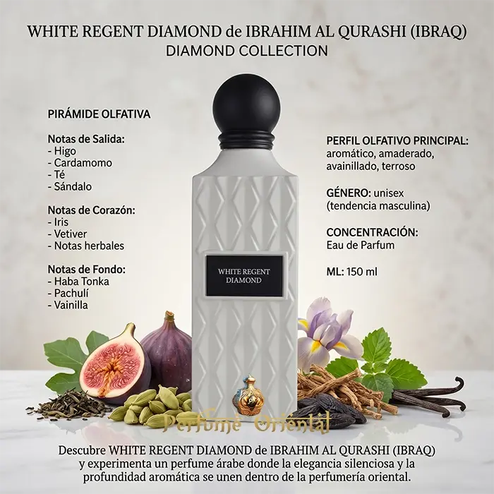 WHITE REGENT DIAMOND de IBRAHIM AL QURASHI (IBRAQ)-150Ml-Hombre - Image 3